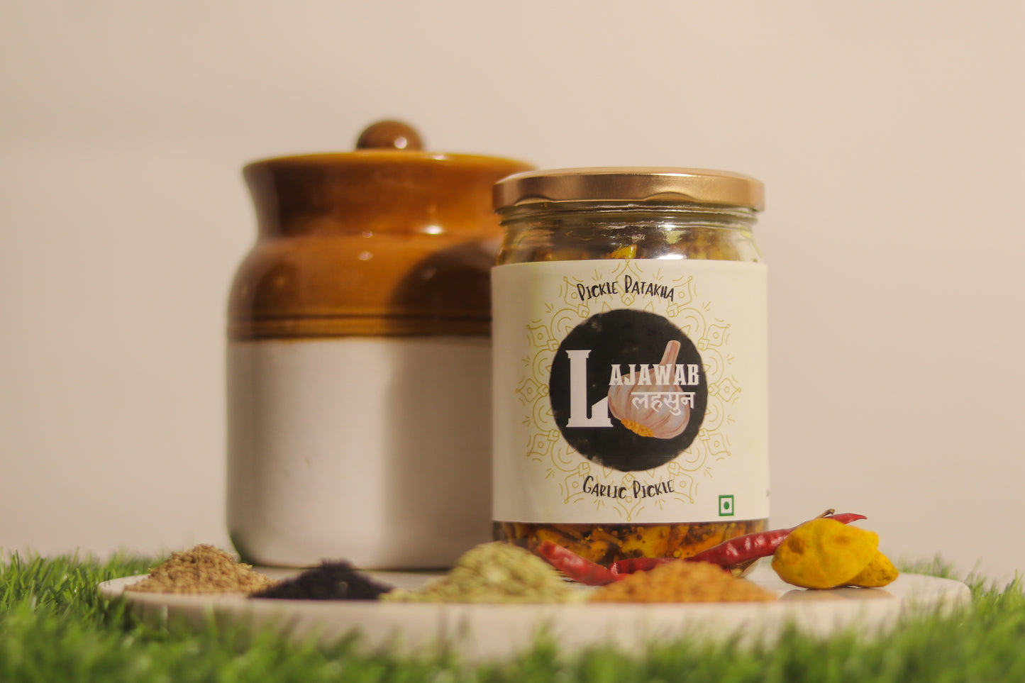 Lajawab Lehsun (Garlic Pickle)