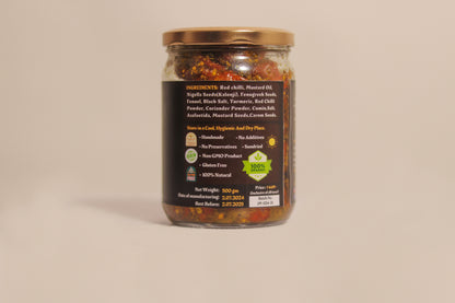Bechain MIrchi (Red chilli pickle)
