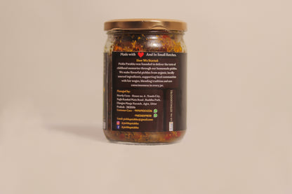 Bechain MIrchi (Red chilli pickle)