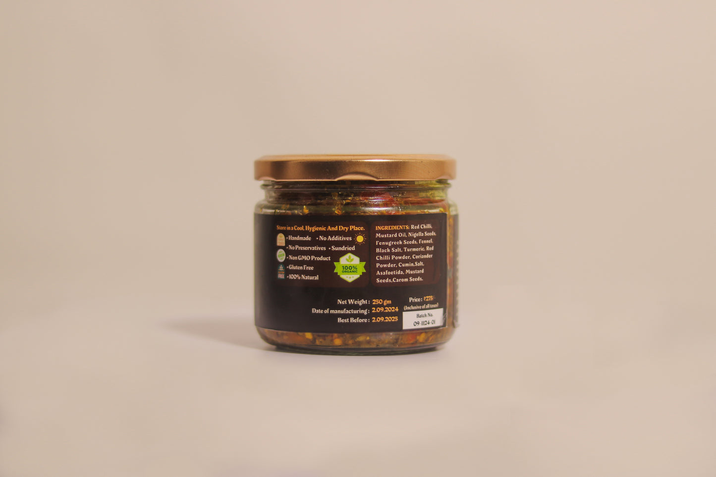 Bechain MIrchi (Red chilli pickle)
