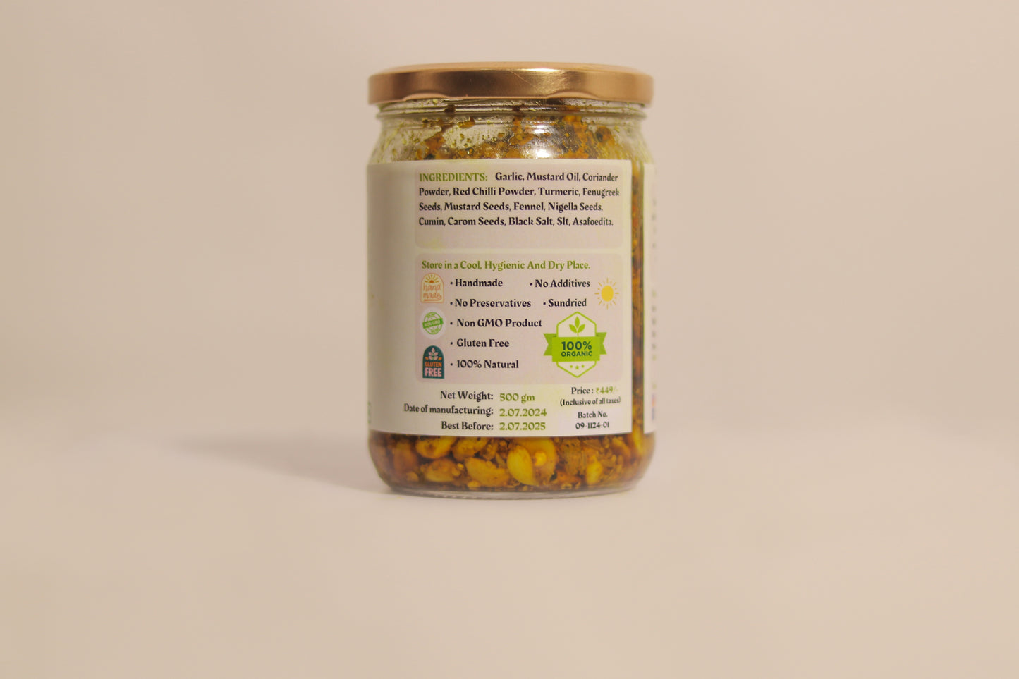 Lajawab Lehsun (Garlic Pickle)