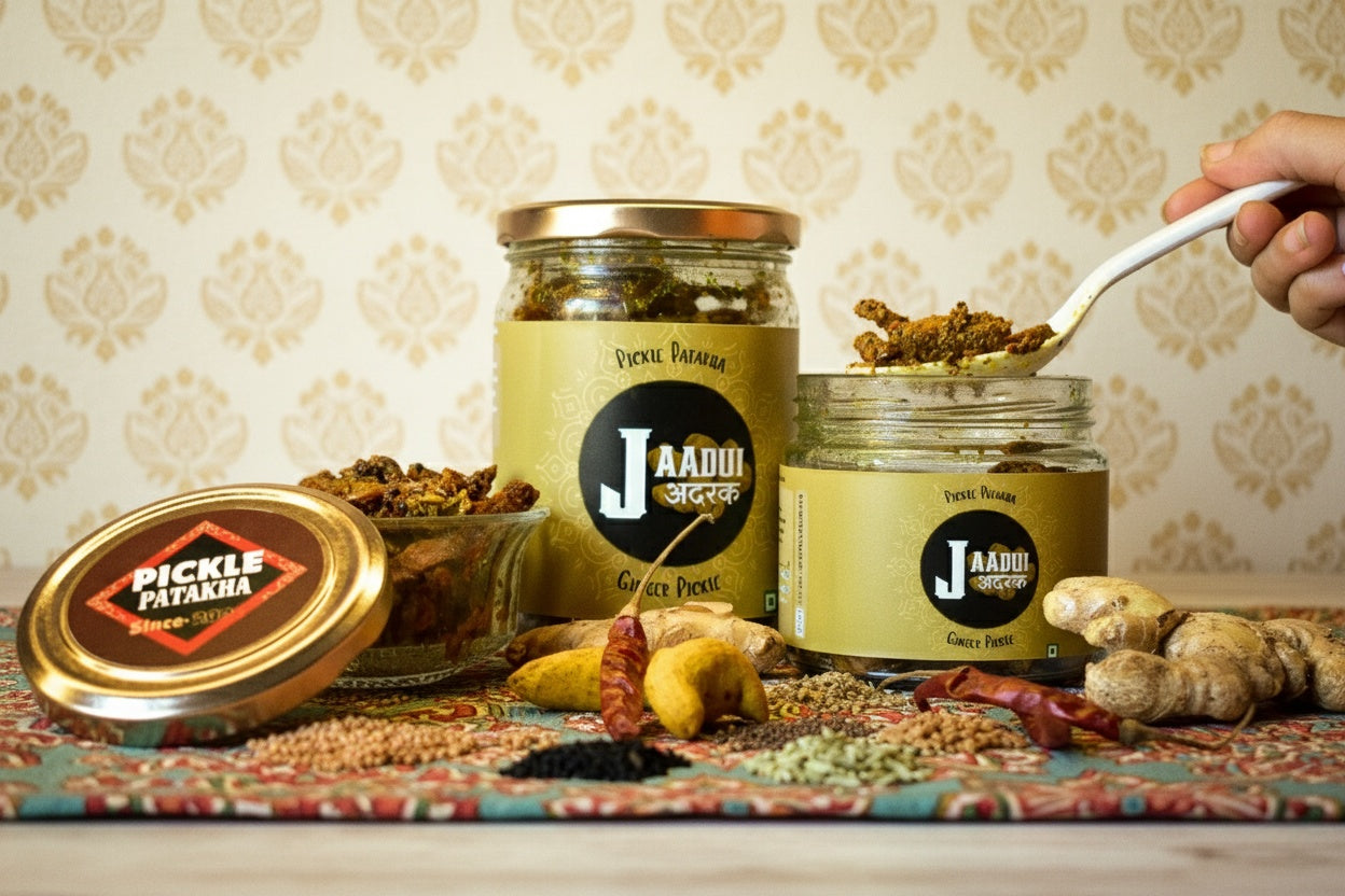 Jadui Adrak (Ginger Pickle)