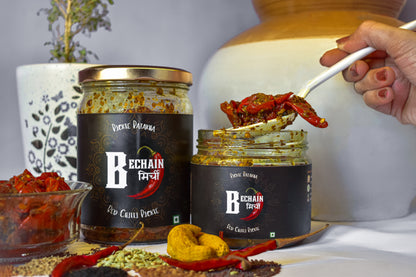Bechain MIrchi (Red chilli pickle)