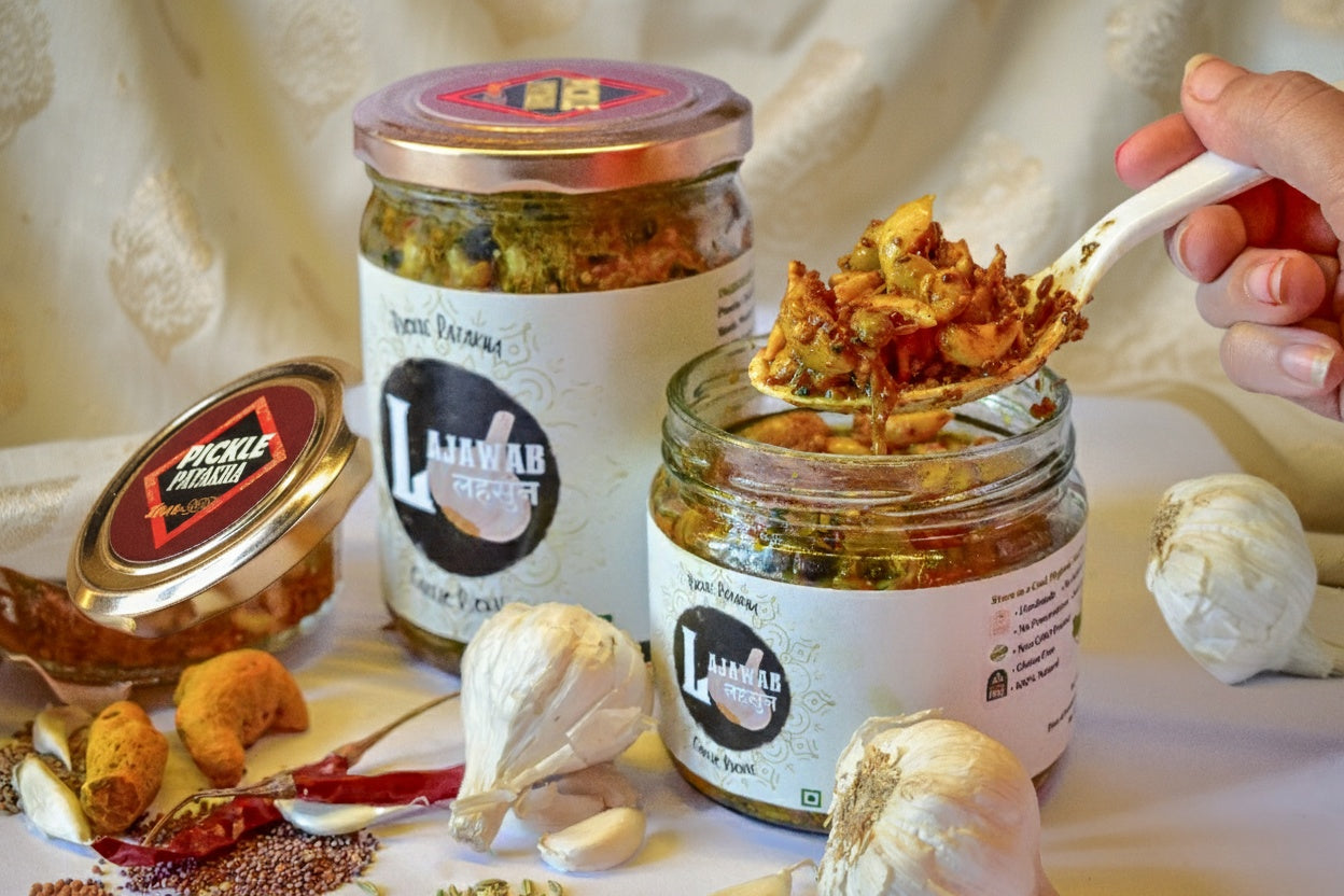 Lajawab Lehsun (Garlic Pickle)